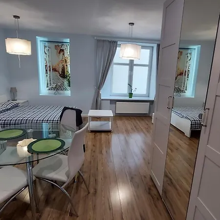 Theapartments Radwanska Lodž Pokoj fotografie